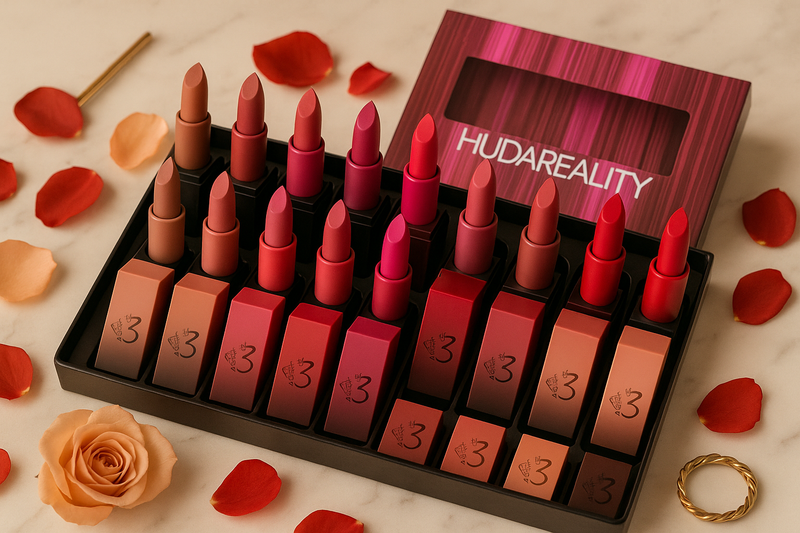 Elegant lifestyle lipstick photography