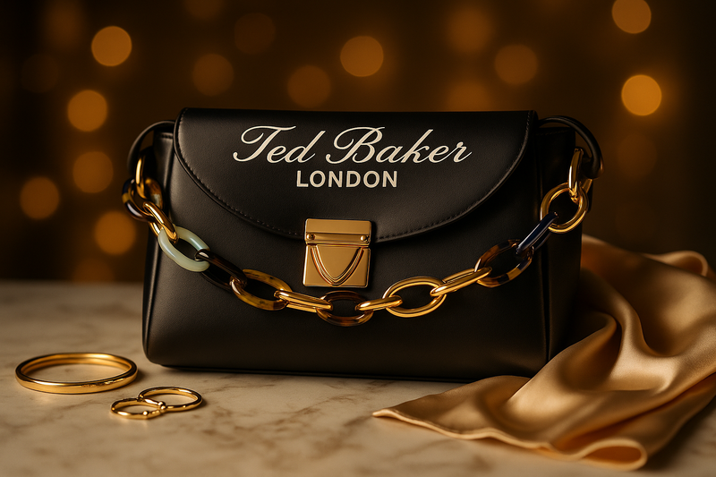 Enhanced Black Ted Baker Handbag