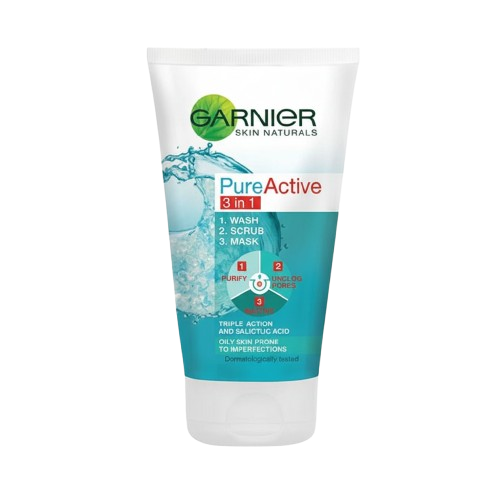 GARNIER 3 In 1 Face Wash - 100ml