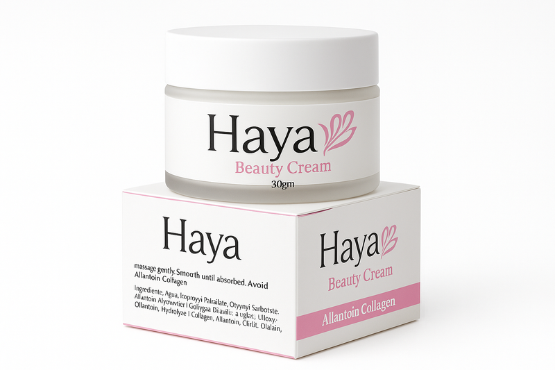 Enhanced Haya Beauty Cream - Premium Presentation