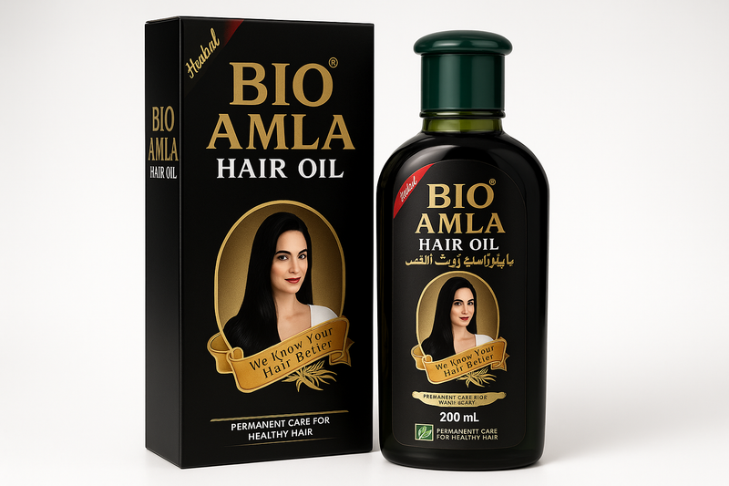 Professional Bio Amla hair oil product shot